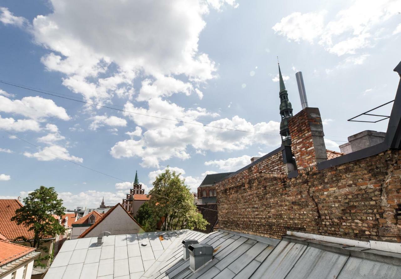 Cozy Studio Mansard Riga Old Town Aptartment, Ac Exteriér fotografie
