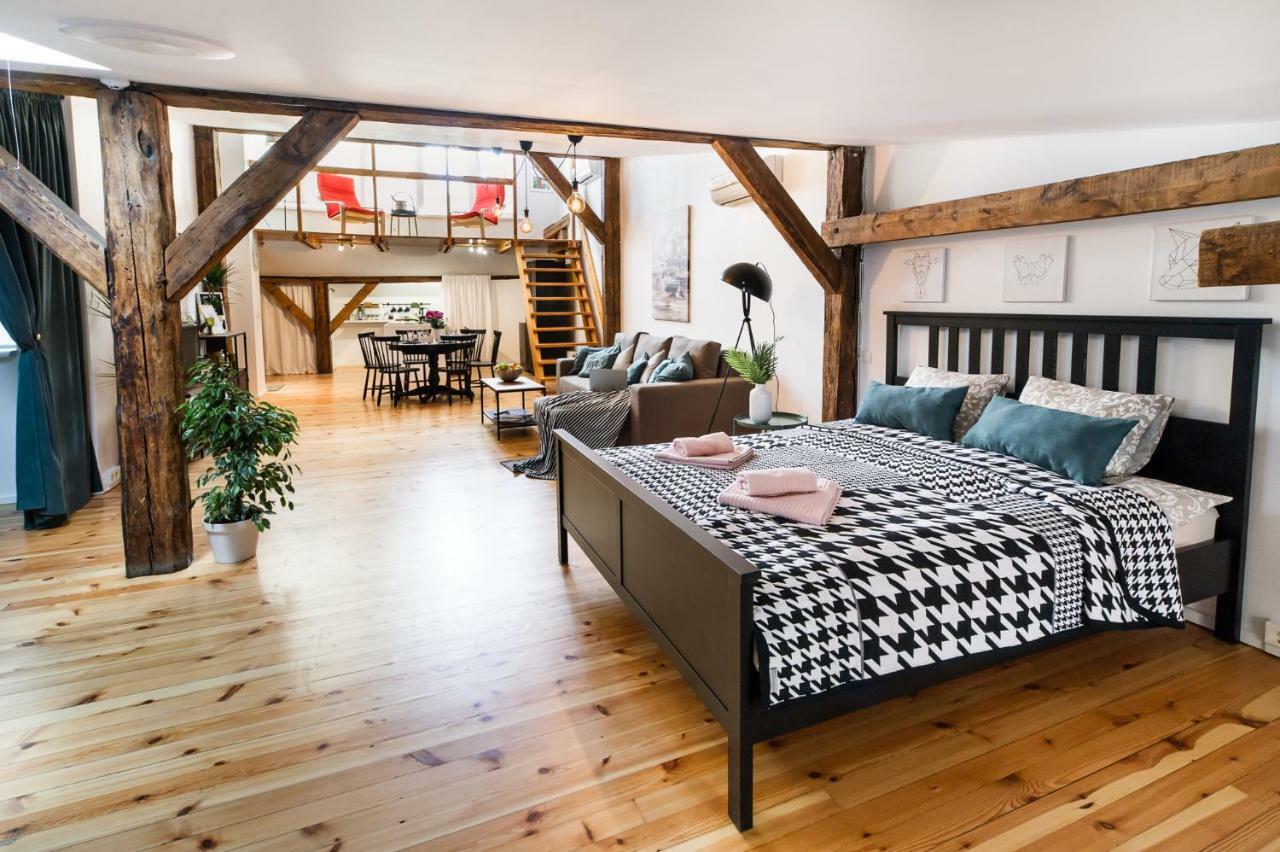 Cozy Studio Mansard Riga Old Town Aptartment, Ac Exteriér fotografie